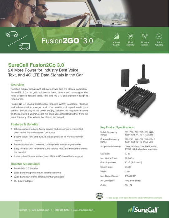 SureCall Fusion2Go 3.0