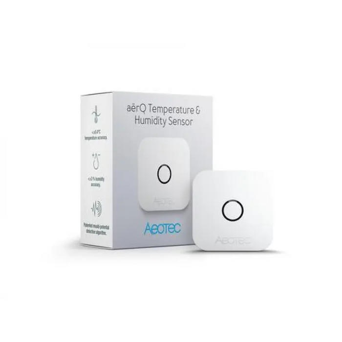 Aeotec aerQ ZWave Temperature and Humidity Sensor